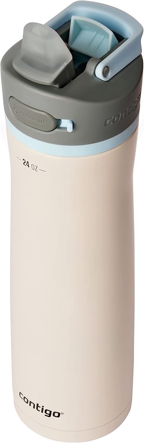 Contigo 24 oz. Wells Chill Stainless Steel Filter Water Bottle - Salt Edition-OLEV
