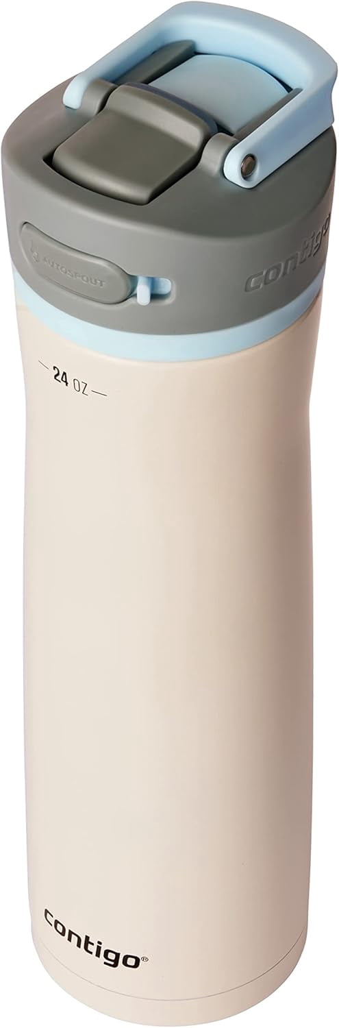 Contigo 24 oz. Wells Chill Stainless Steel Filter Water Bottle - Salt Edition-OLEV