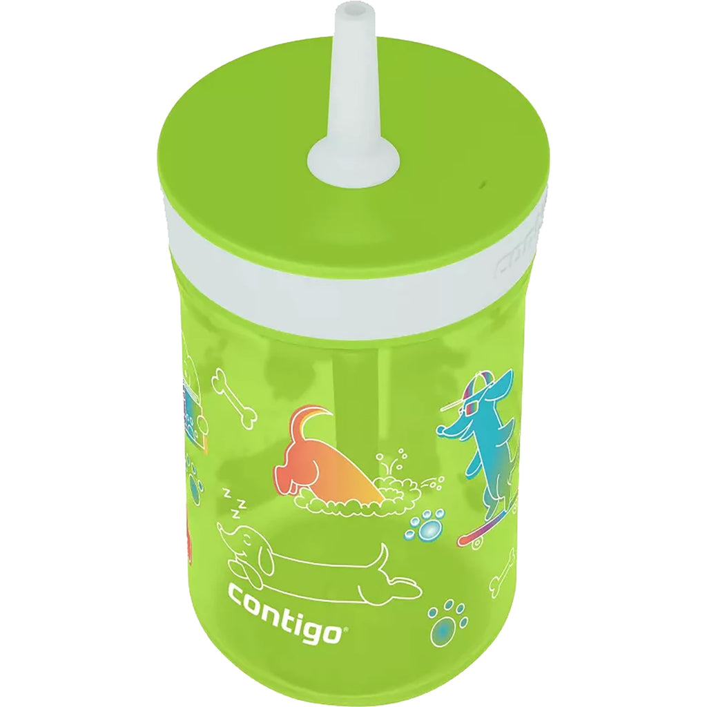 Contigo Kid's 14 oz. Leighton Tumbler with Straw - Juniper/Blue Forest Edition-01LA