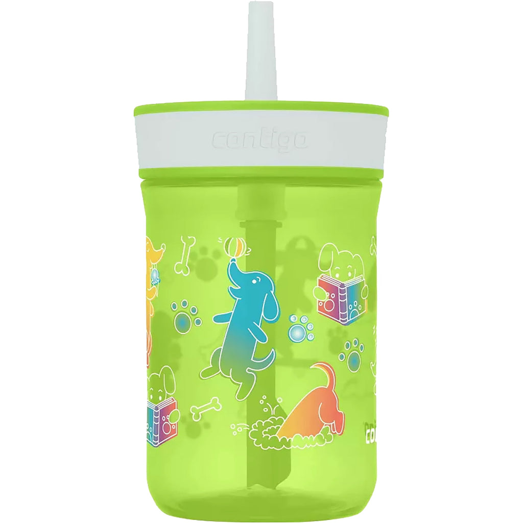 Contigo Kid's 14 oz. Leighton Tumbler with Straw - Juniper/Blue Forest Edition-01LA