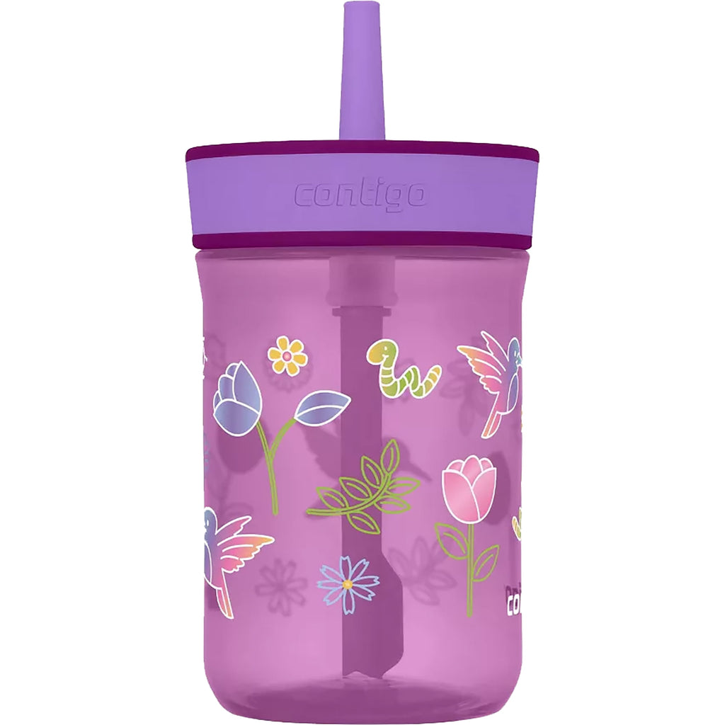 Contigo Kid's 14 oz. Leighton Tumbler with Straw - Juniper/Blue Forest Edition-01LA