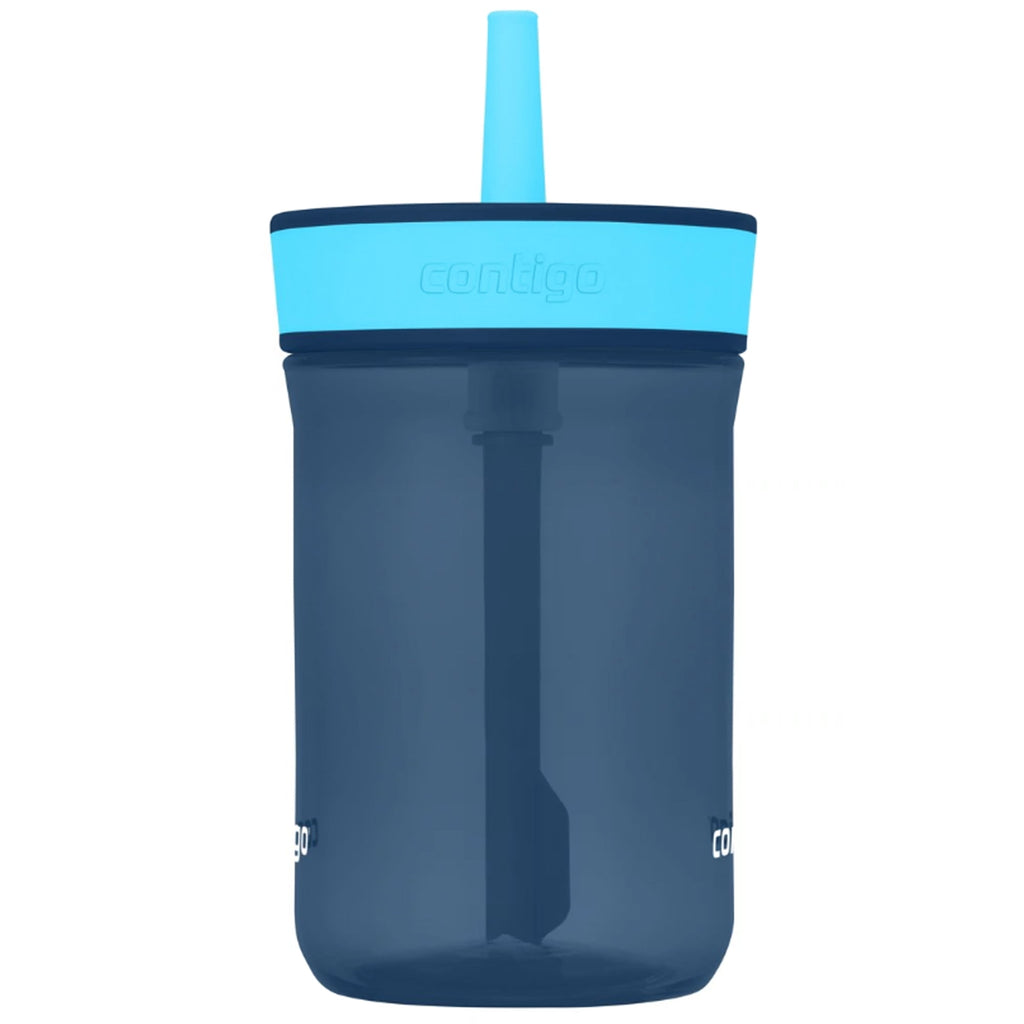 Contigo Kid's 14 oz. Leighton Tumbler with Straw - Juniper/Blue Forest Edition-01LA