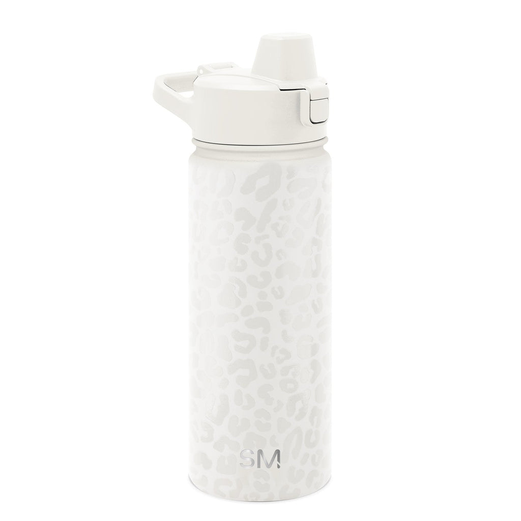 Simple Modern 18 fl oz Insulated Stainless Steel Summit Water Bottle with Covered Silicone Straw Lid | Sweet Taffy Edition-R0X0