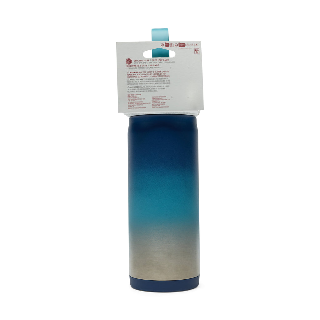Camelbak Thrive Chug 16oz Stainless Bottle, Blue Haze Edition-UXPH