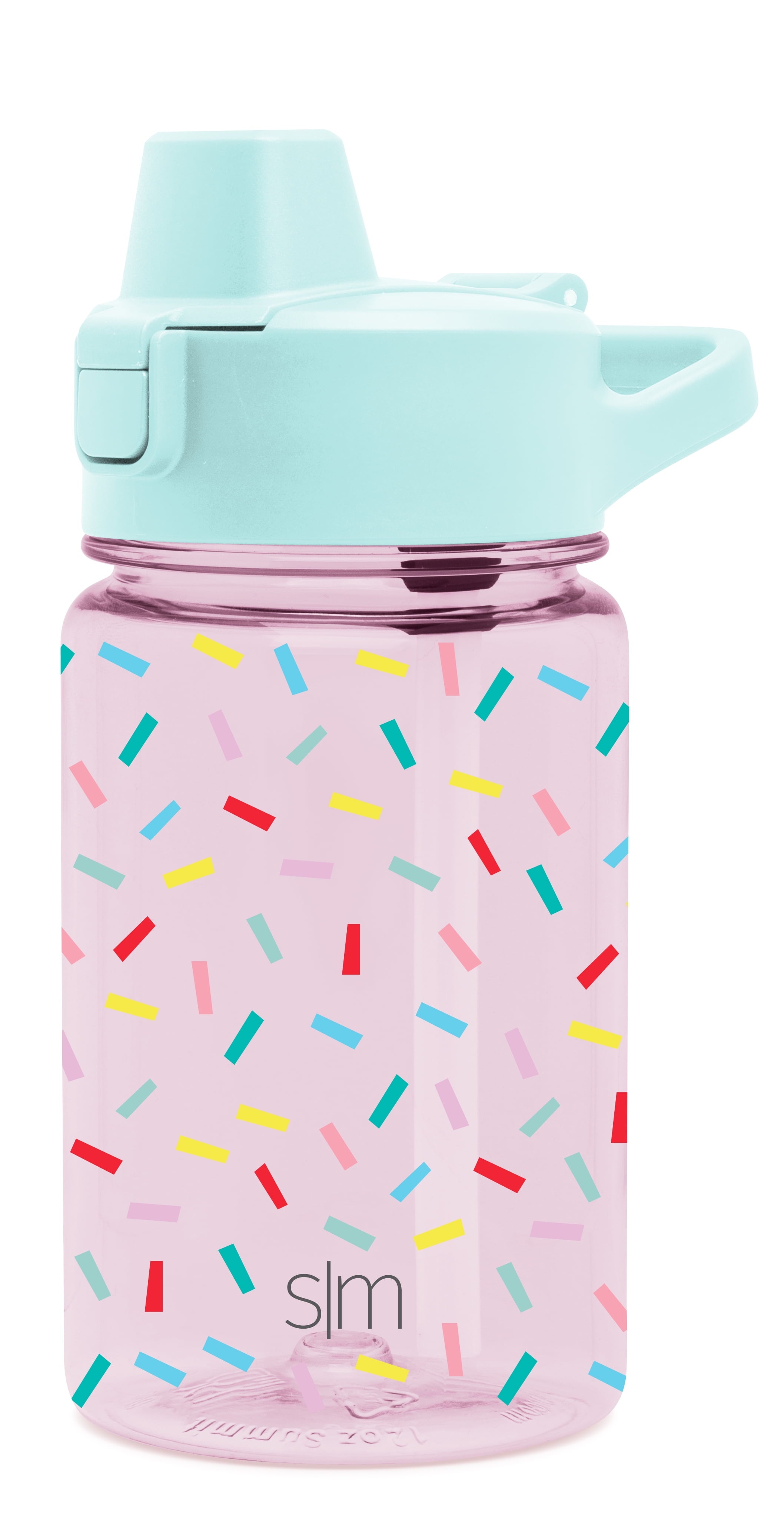 Simple Modern 12 fl oz Reusable Tritan Summit Water Bottle with Silicone Straw Lid | Birthday Cake Edition-VQES