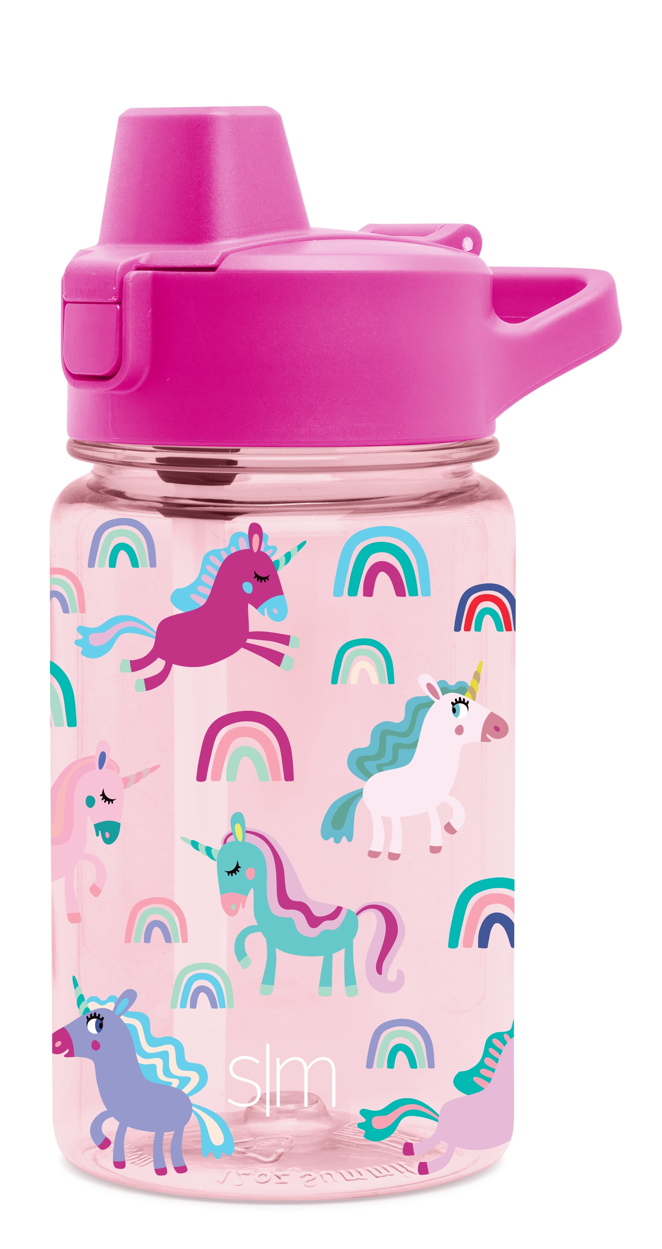 Simple Modern 12 fl oz Reusable Tritan Summit Water Bottle with Silicone Straw Lid | Birthday Cake Edition-VQES