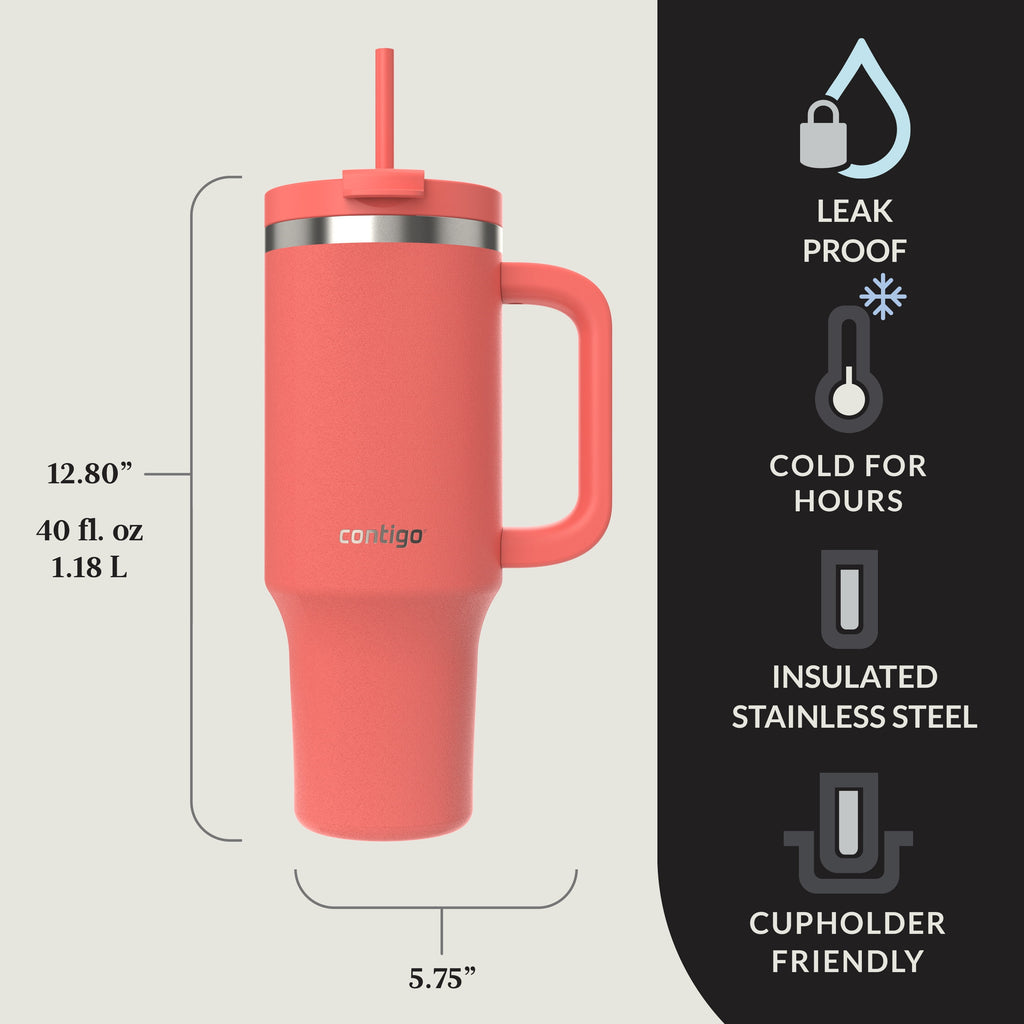 Contigo Streeterville Tumbler 40oz Inky Cap Edition-RQRH