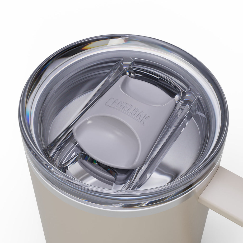 CamelBak Thrive 16oz Stainless Steel Leak-Proof Mug, Stone Edition-U0ON