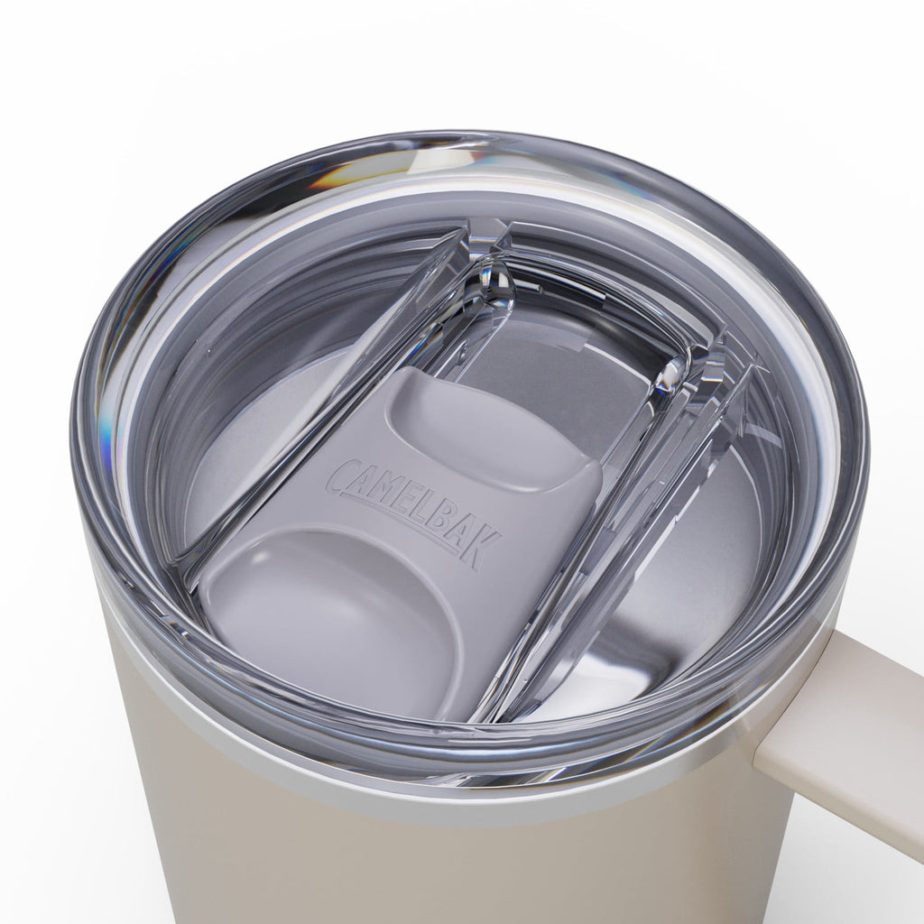 CamelBak Thrive 16oz Stainless Steel Leak-Proof Mug, Stone Edition-U0ON
