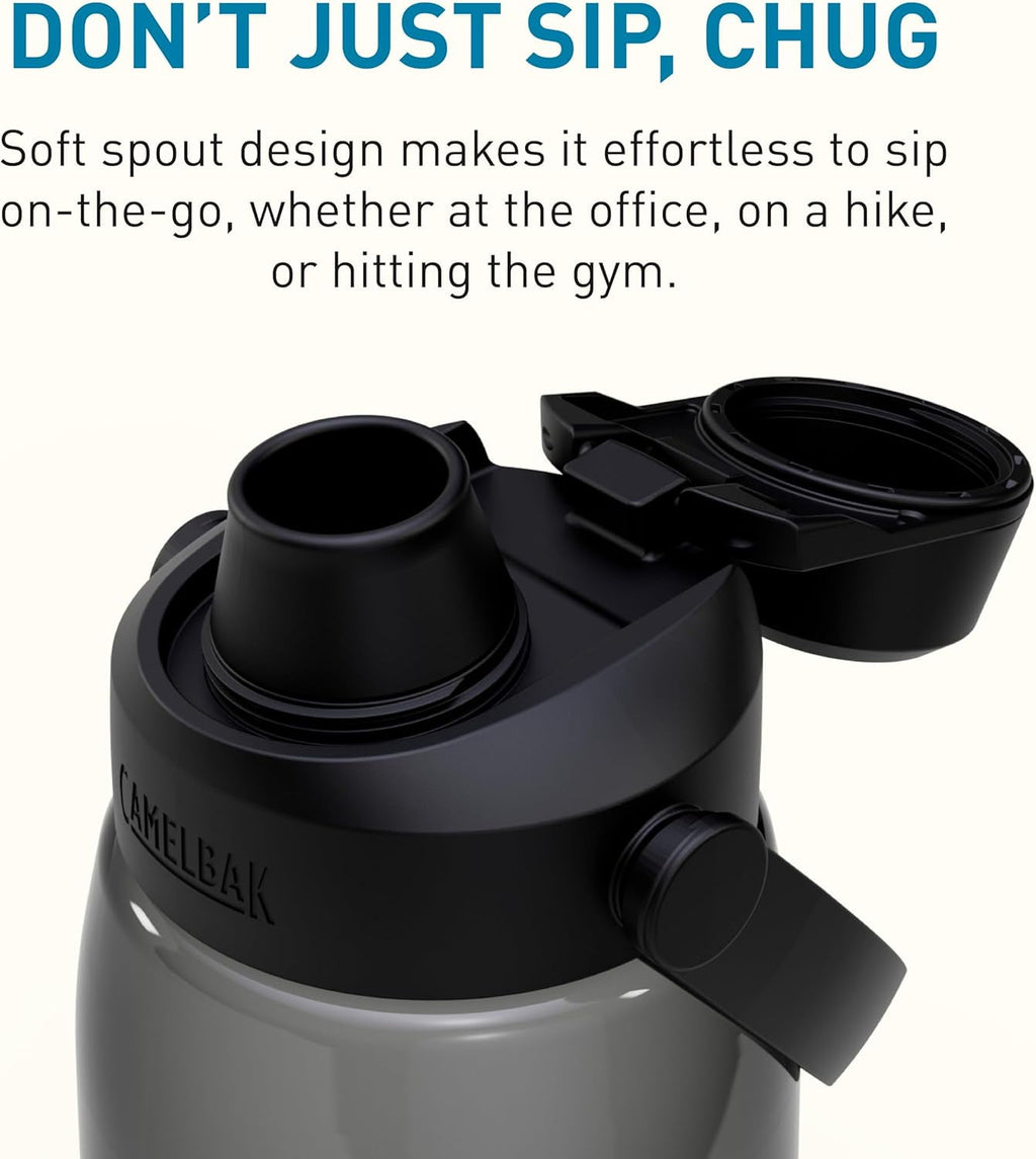 Camelbak Thrive Chug Water Bottle 32oz, Charcoal Edition-TPBV