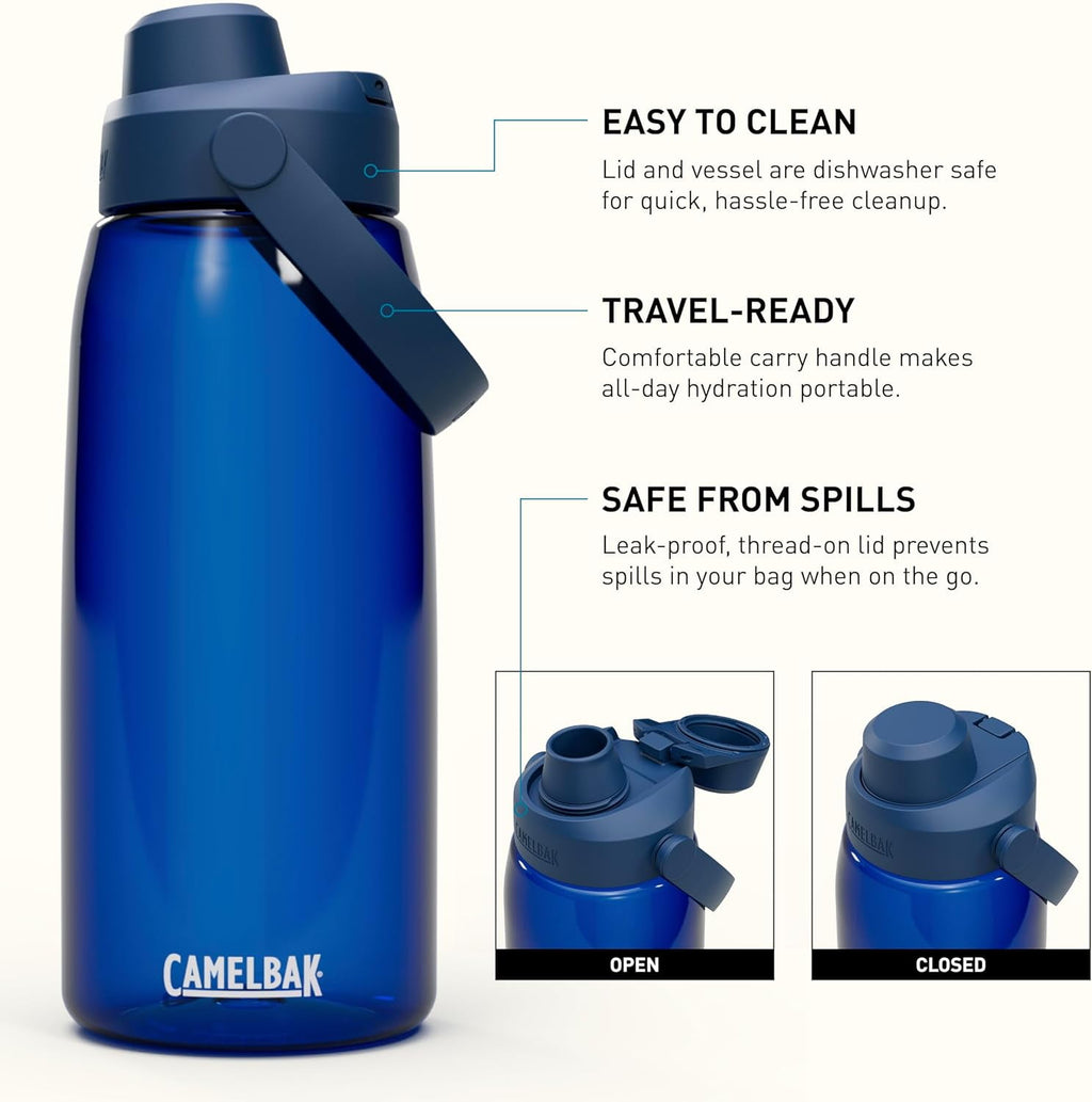 Camelbak Thrive Chug Water Bottle 32oz, Charcoal Edition-TPBV