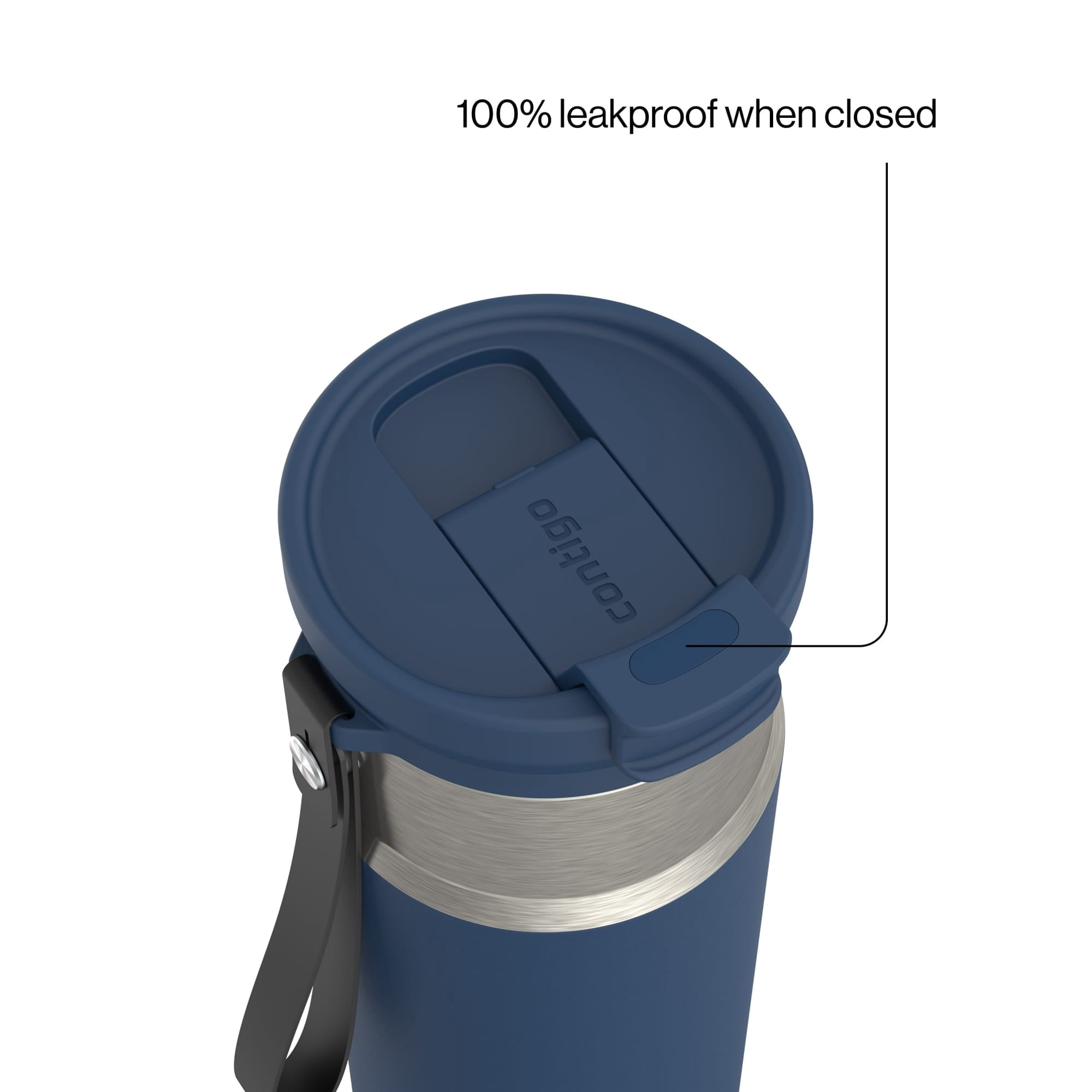 Contigo DualSip 20 oz Leakproof Insulated Water Bottle with 2-Way Lid Edition-ADY3