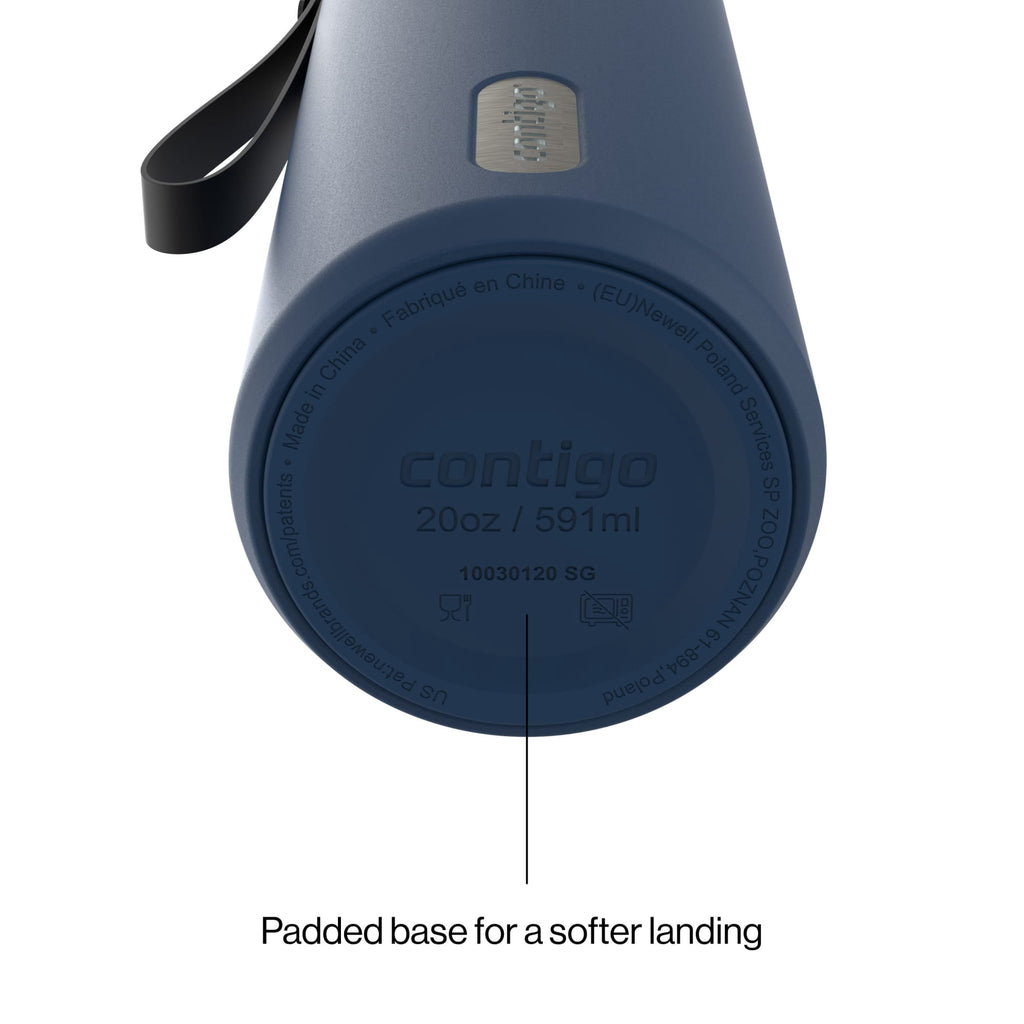 Contigo DualSip 20 oz Leakproof Insulated Water Bottle with 2-Way Lid Edition-ADY3