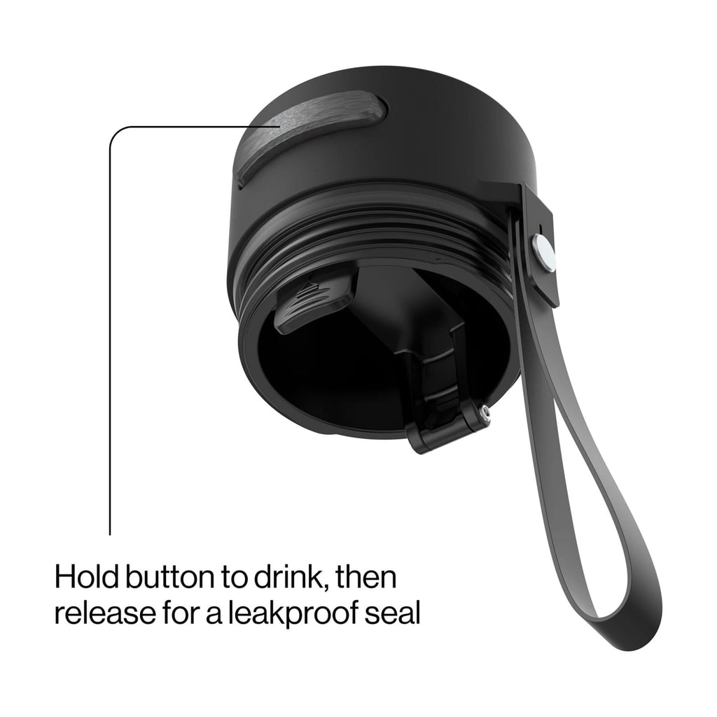 Contigo AutoSeal 16 oz Leakproof Water Bottle with Carrying Strap Edition-SMWH