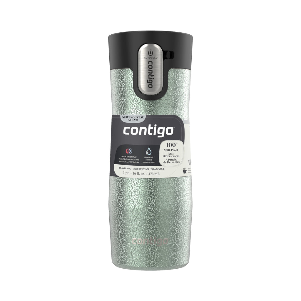 Contigo AUTOSEAL West Loop Vacuum-Insulated Stainless Steel Travel Mug with Easy-Clean Lid, 16 oz Edition-IJAW