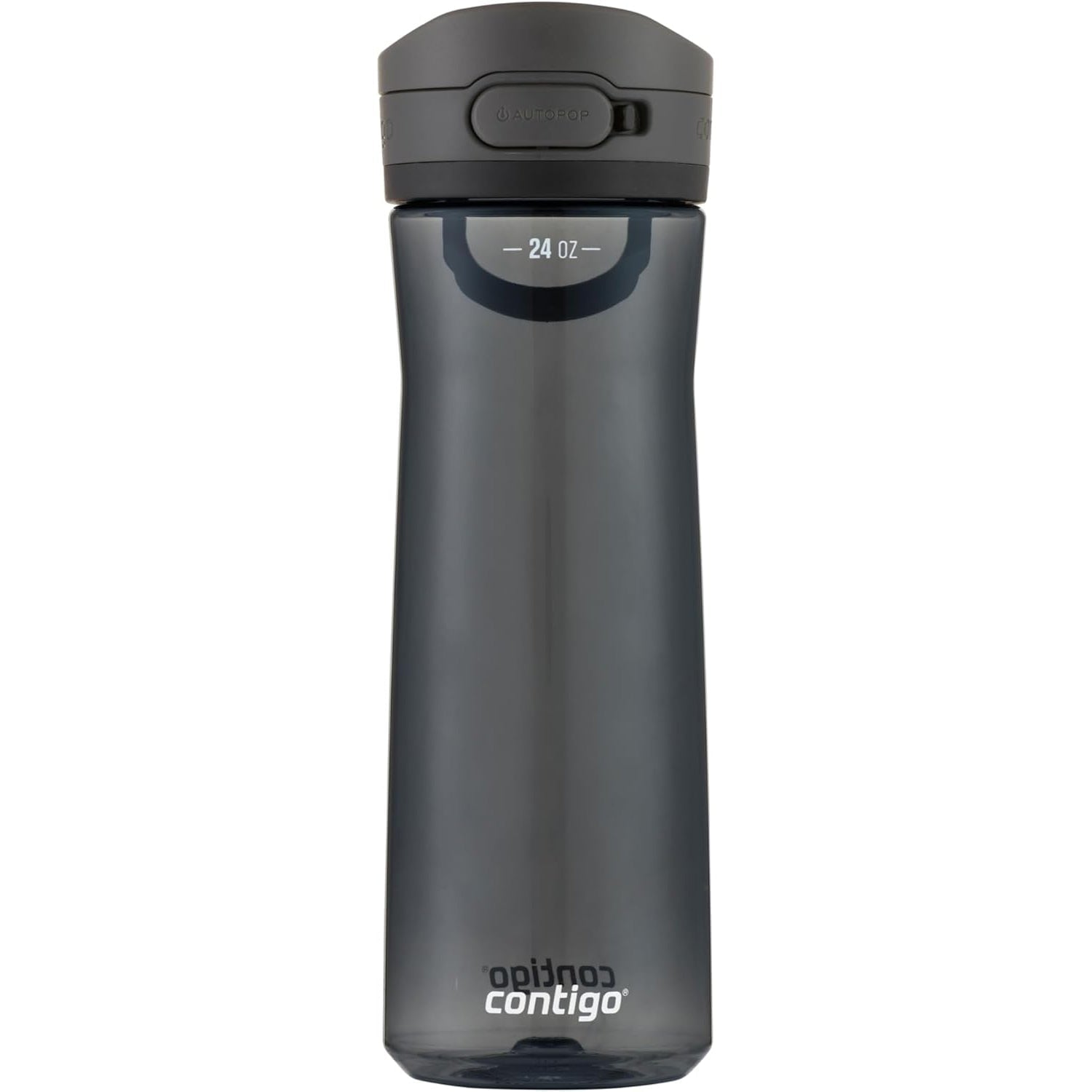 Contigo - Water Bottle with Leak-Proof and Locking Lid, BPA Free, 709ml Capacity, Black Edition-N1KX