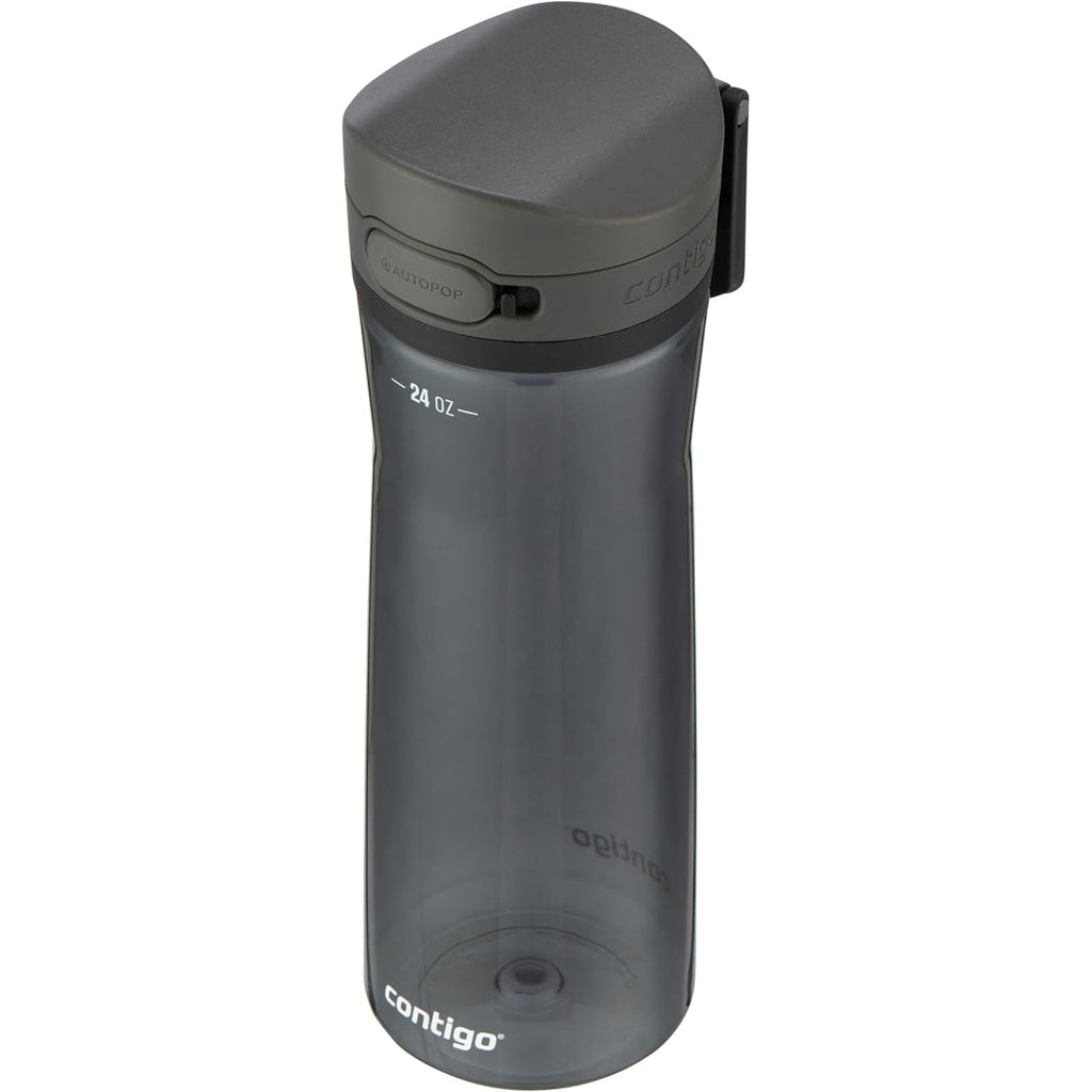 Contigo - Water Bottle with Leak-Proof and Locking Lid, BPA Free, 709ml Capacity, Black Edition-N1KX