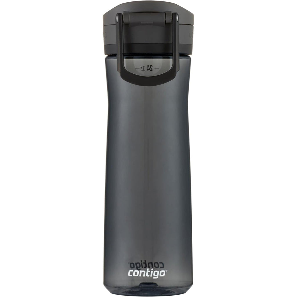 Contigo - Water Bottle with Leak-Proof and Locking Lid, BPA Free, 709ml Capacity, Black Edition-N1KX