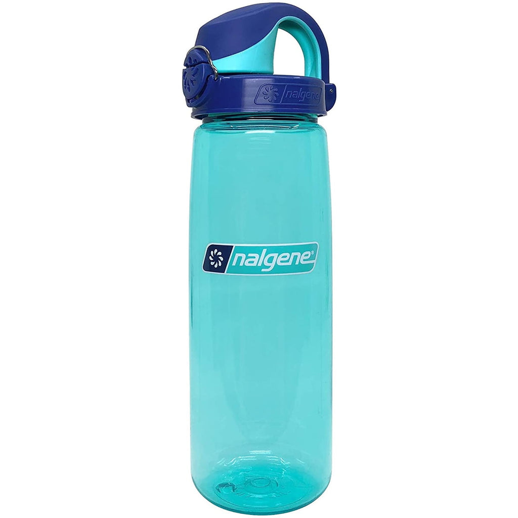 Nalgene Tritan OTF Water Bottle: 24oz, Glacial Blue Edition-5VTS