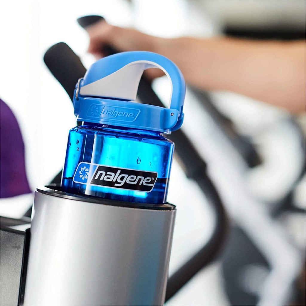 Nalgene Tritan OTF Water Bottle: 24oz, Glacial Blue Edition-5VTS