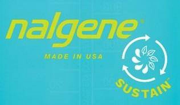 Nalgene Tritan OTF Water Bottle: 24oz, Glacial Blue Edition-5VTS