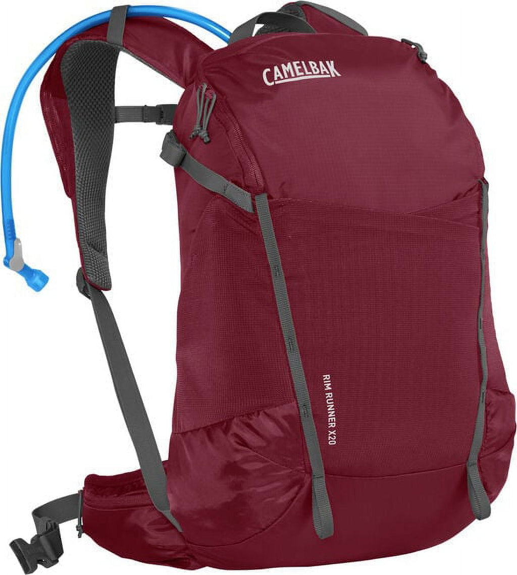 CamelBak Women's Rim Runner X20 70oz Color: Cabernet/Cool Grey Edition-LIQ4