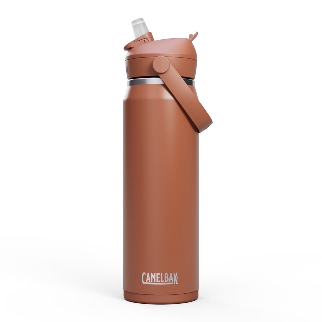 CamelBak Thrive™ Flip Straw Insulated Stainless Steel Water Bottle, 25 oz, Sierra Red Edition-CGWC