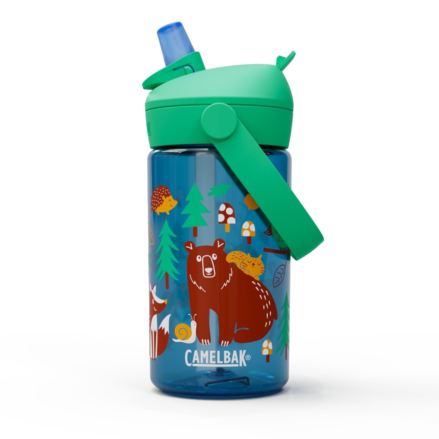 Camelbak Thrive™ Flip Straw Kids 14oz Bottle, Friendly Forest Edition-RF5Z