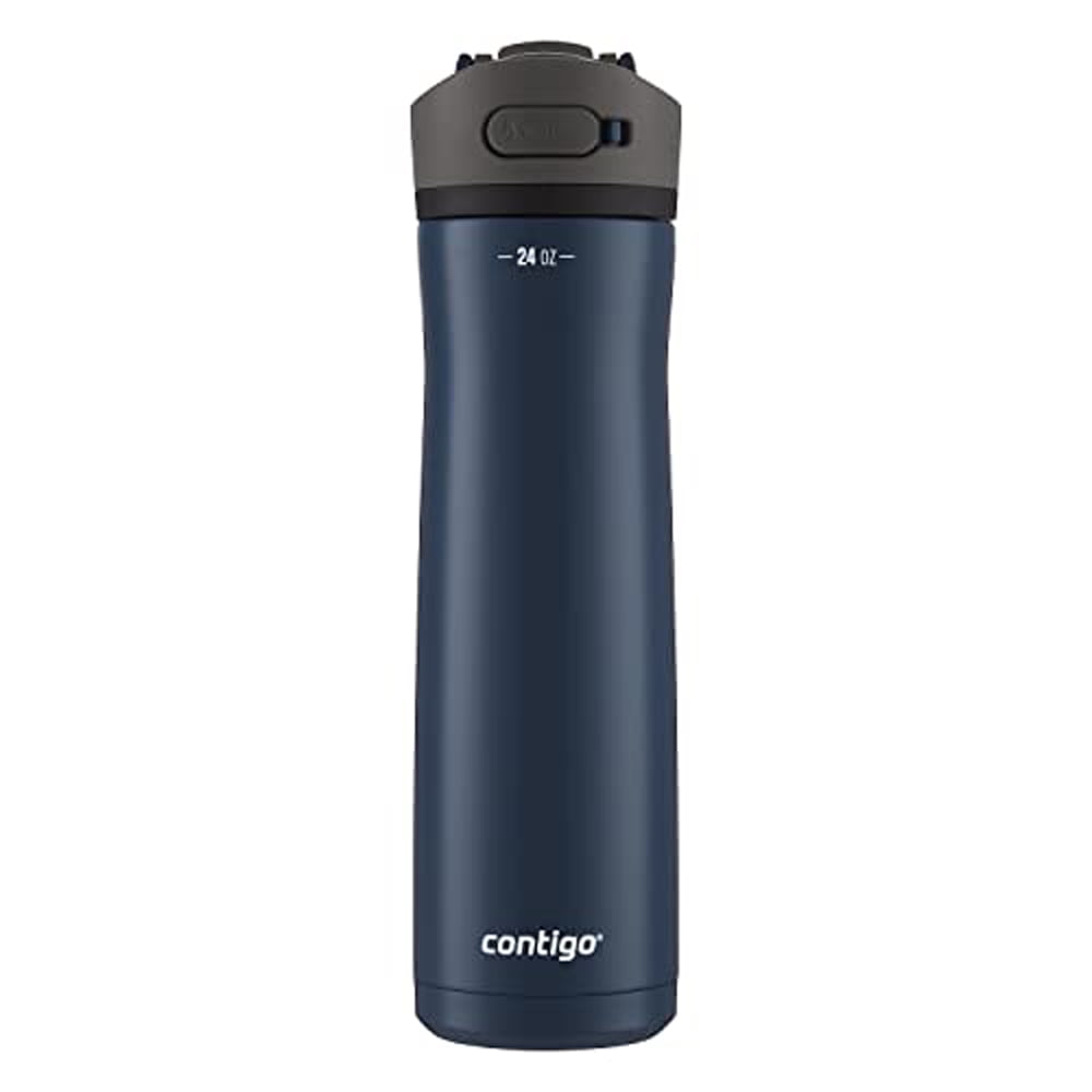 Contigo Ashland 2.0 Water Bottle with AUTOSPOUT Lid, 24oz., Blue Corn Edition-2MDI