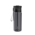 Contigo DualSip Leakproof Plastic Reusable Water Bottle with Carrying Strap, Black/Clear, 24 oz Edition-V5CW