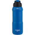 Contigo Fit Stainless Steel AUTOSPOUT Water Bottle with Straw, Blue Amp, 32 fl oz. Edition-DMJ9