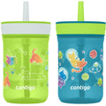 Contigo Kid's 14 oz. Leighton Tumbler 2-Pack - Dogs Doing Things/Spacecraft Edition-65HY