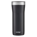 Contigo Streeterville Stainless Steel Tumbler with Plastic Straw and Splash-Proof Lid, Licorice, 32 fl. oz Edition-D24T