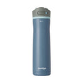 Contigo® Wells Chill Stainless Steel Filter Water Bottle with AUTOSPOUT® Straw Lid, 24 oz., Dark Ice Edition-774P