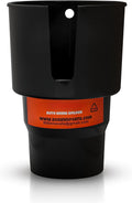Cup Holder Expander - Fits Hydro Flasks 32/40 oz, Nalgene,  &amp; Large Bottles up to 3.8  Wide - for  up to 3.2  Wide - Black Edition-29ET