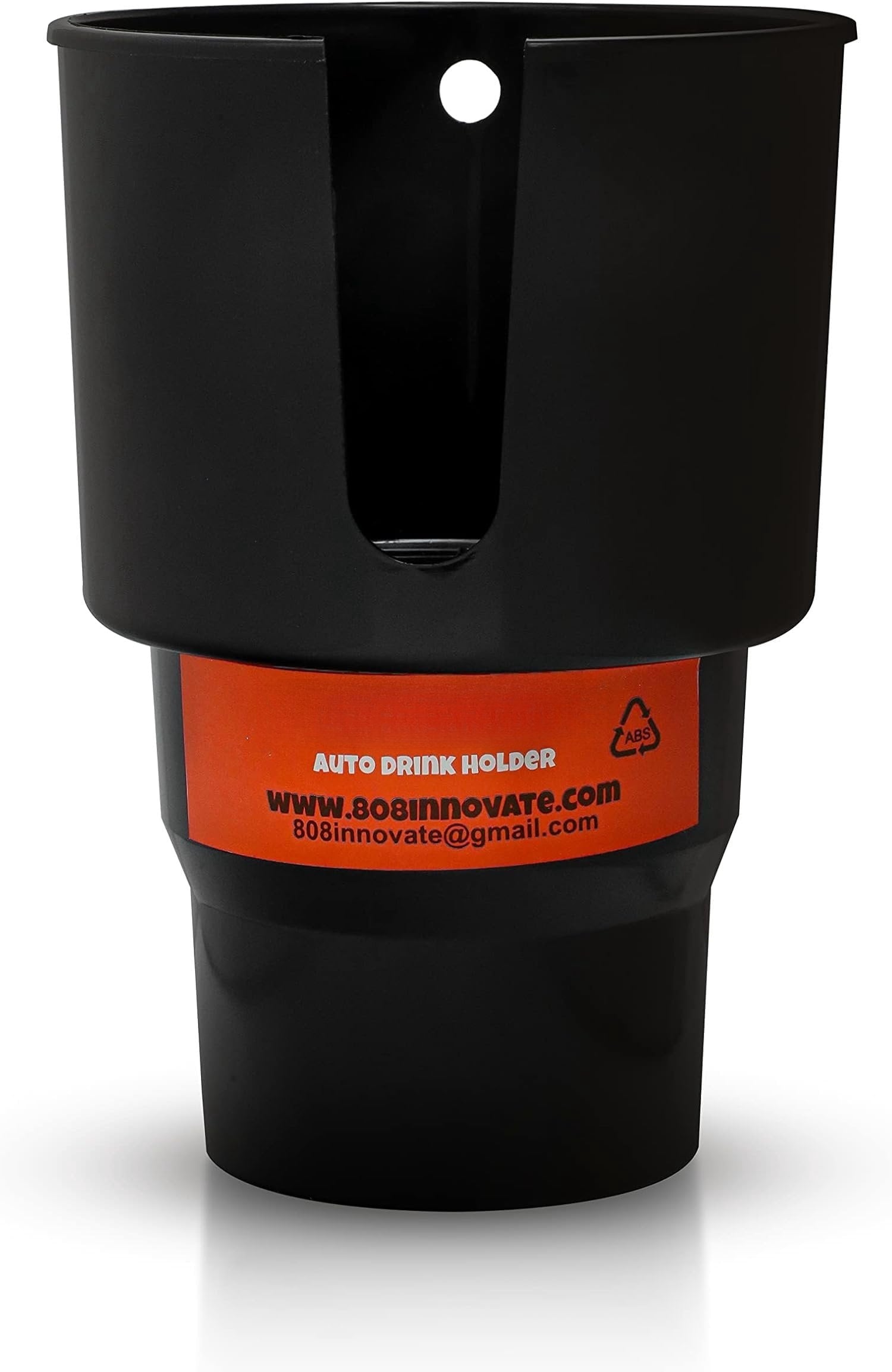 Cup Holder Expander - Fits Hydro Flasks 32/40 oz, Nalgene,  &amp; Large Bottles up to 3.8  Wide - for  up to 3.2  Wide - Black Edition-29ET