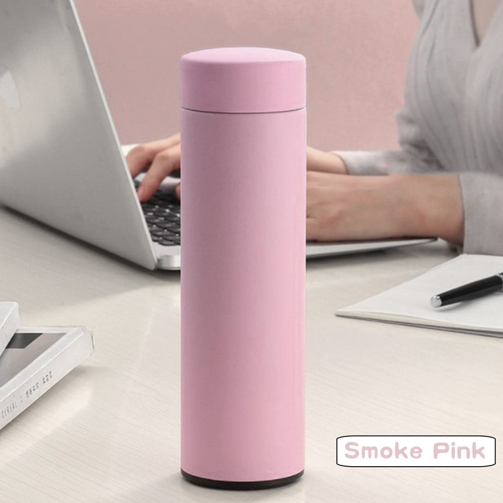 Stainless Steel Insulation Cup Cute Mini Portable Children Student Water Bottle Coffee Travel Mug LED Temperature Display Double Walled Vacuum Long Lasting Insulation Edition-CZQI