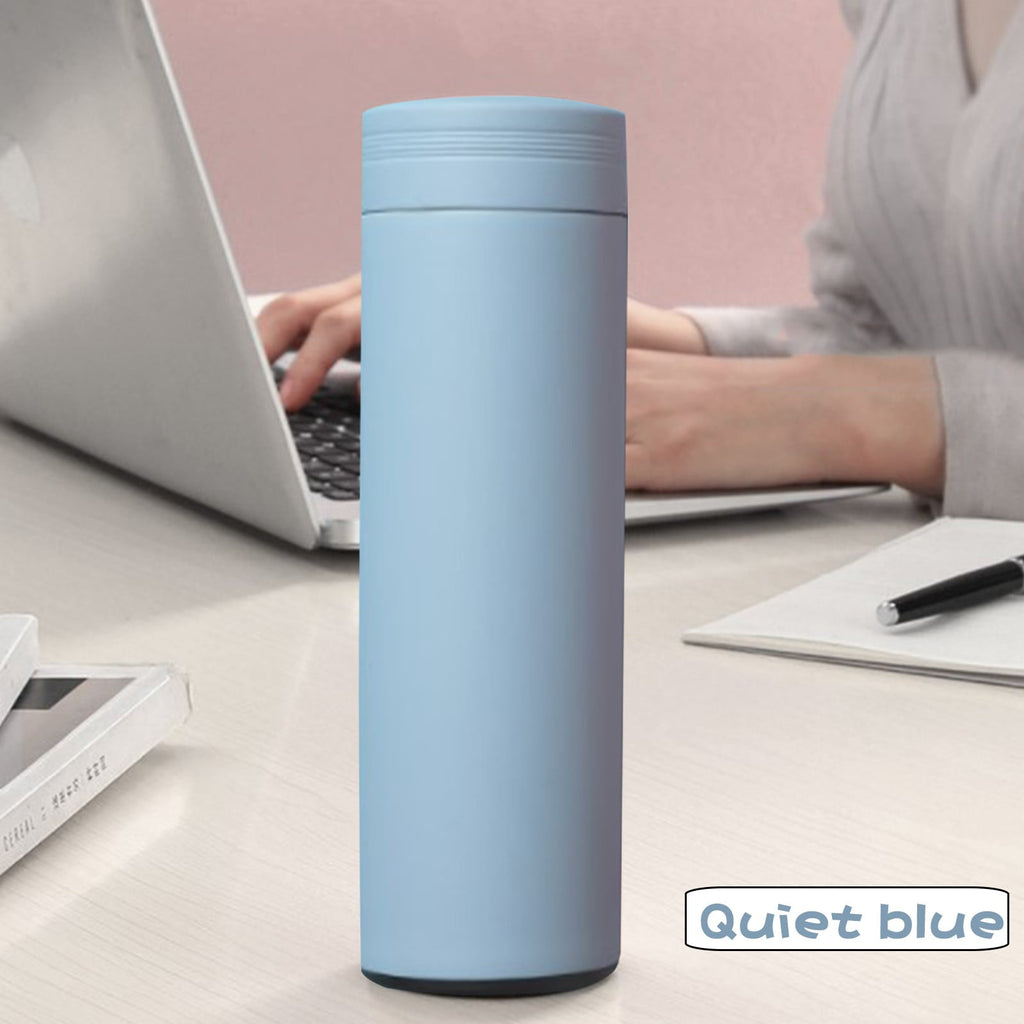Stainless Steel Insulation Cup Cute Mini Portable Children Student Water Bottle Coffee Travel Mug LED Temperature Display Double Walled Vacuum Long Lasting Insulation Edition-CZQI