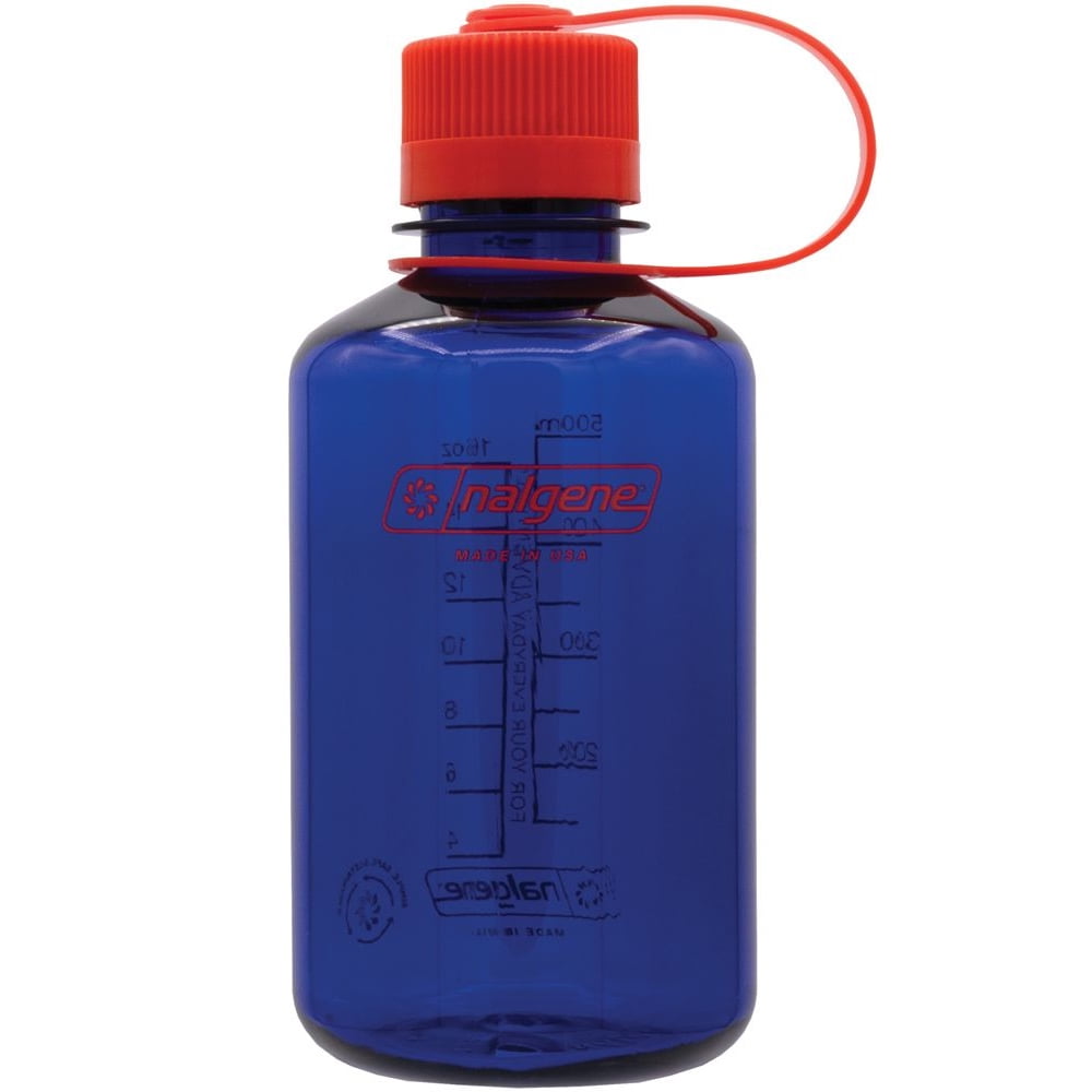 Nalgene Sustain 16 oz. Narrow Mouth Water Bottle - Cornflower Blue Edition-RDQP