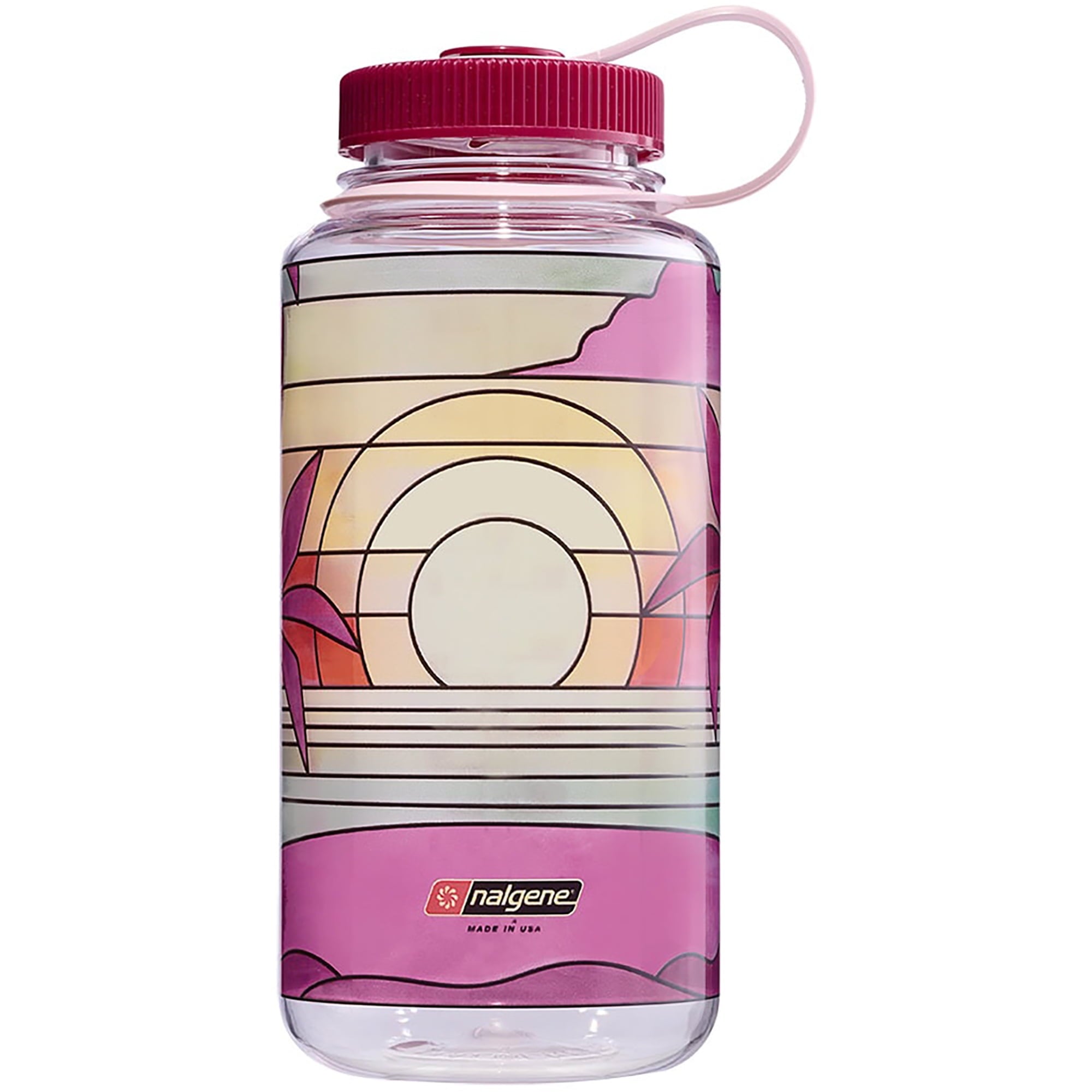 Nalgene Sustain 32 oz. Wide Mouth Water Bottle - Indigo Edition-YXRS