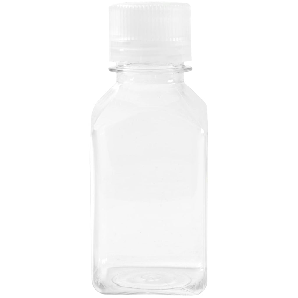 Nalgene Transparent Lexan Polycarbonate Square Storage Bottle - 8 oz. - Clear Edition-53W5