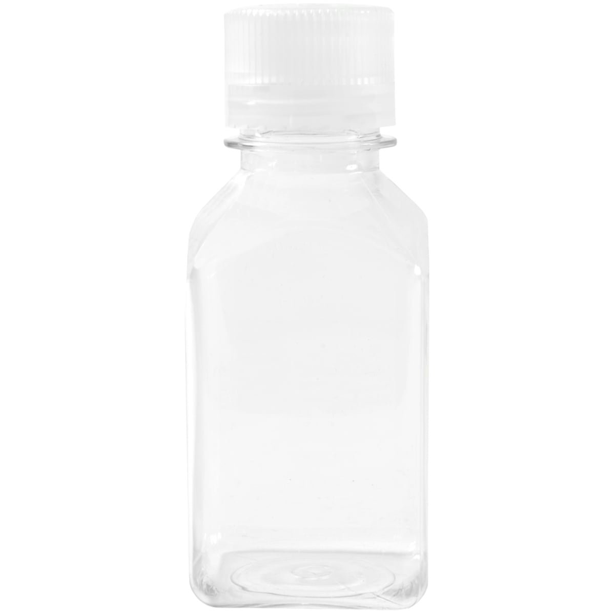 Nalgene Transparent Lexan Polycarbonate Square Storage Bottle - 8 oz. - Clear Edition-53W5