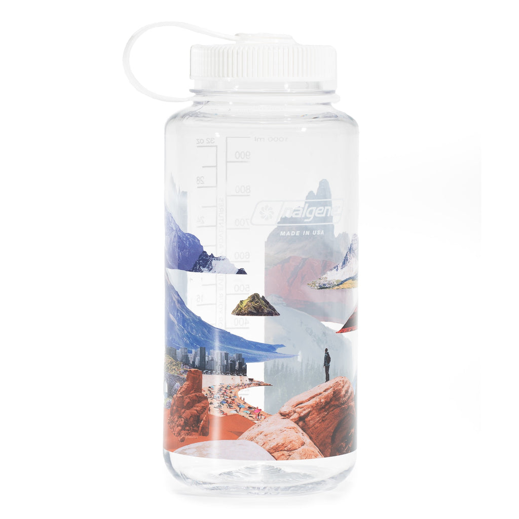 Nalgene Sustain 32 oz. Wide Mouth Water Bottle - Indigo Edition-YXRS