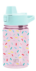 Simple Modern 12 fl oz Reusable Tritan Summit Water Bottle with Silicone Straw Lid | Birthday Cake Edition-VQES
