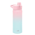Simple Modern 18 fl oz Insulated Stainless Steel Summit Water Bottle with Covered Silicone Straw Lid | Sweet Taffy Edition-R0X0