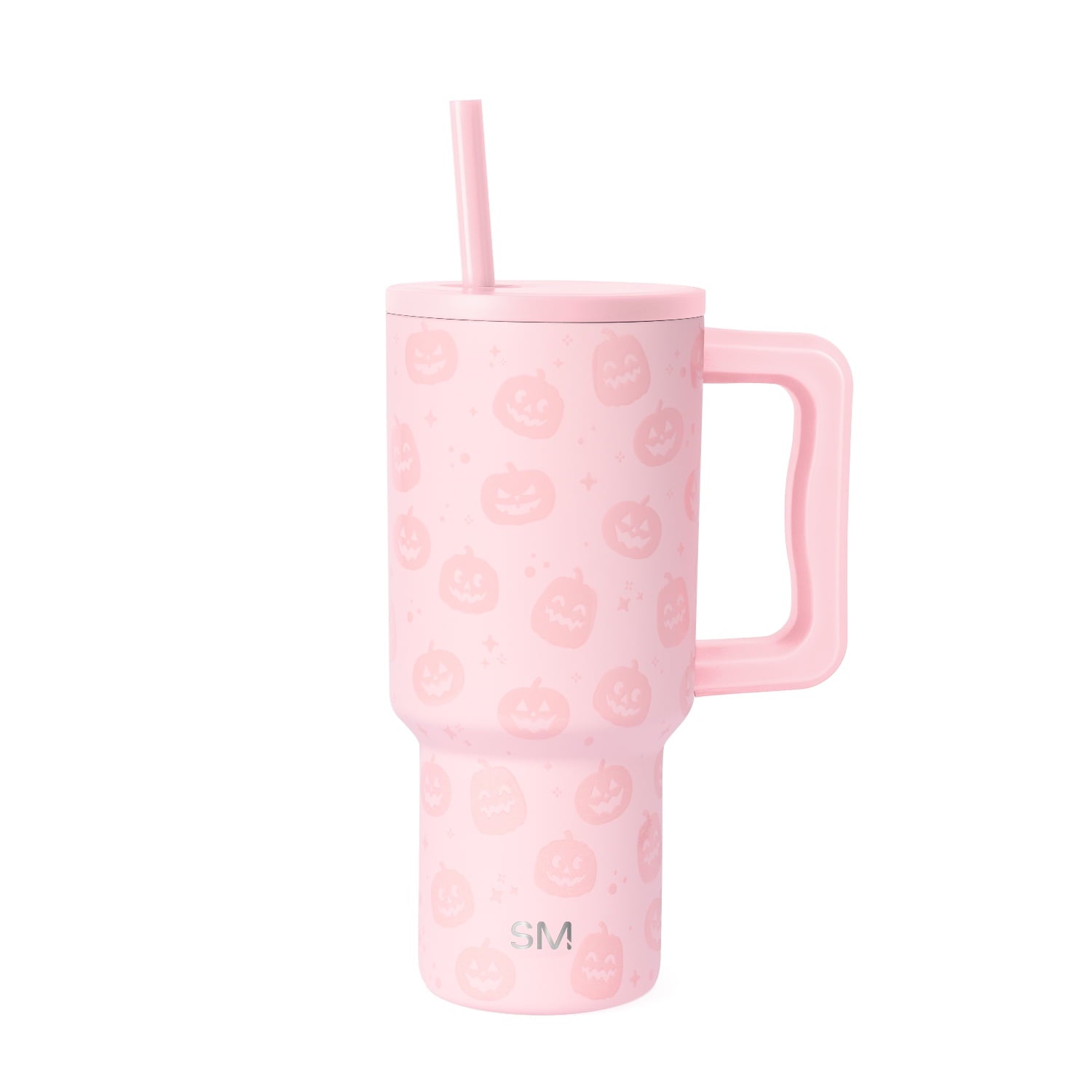 Simple Modern 30 fl oz Insulated Stainless Steel Trek Tumbler with Straw Lid | Seaglass Sage and Cream Checkmate Edition-16A6