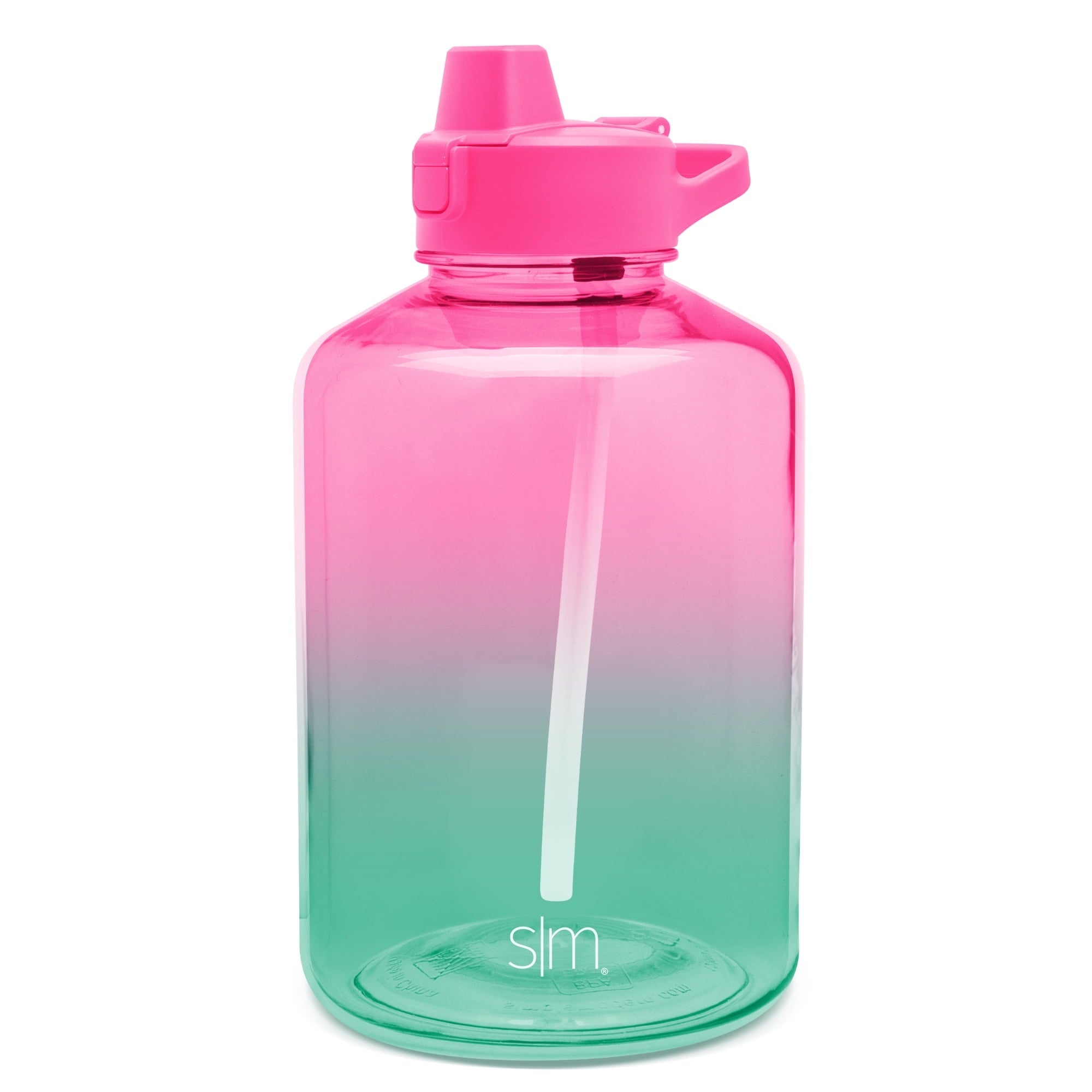 Simple Modern 64 Fluid Ounces Plastic Summit Water Bottle with Straw Lid - Malibu Edition-WWRU