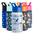 Simple Modern Summit Water Bottle Straw Lid Vacuum Insulated Stainless Steel Bottle | 14 fl oz Edition-B3X0