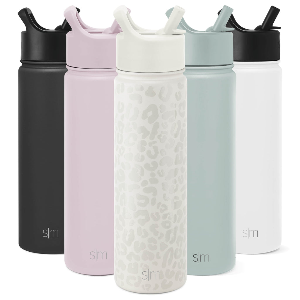 Simple Modern Summit Water Bottle Straw Lid Vacuum Insulated Stainless Steel Bottle | 22 fl oz Edition-VIUU