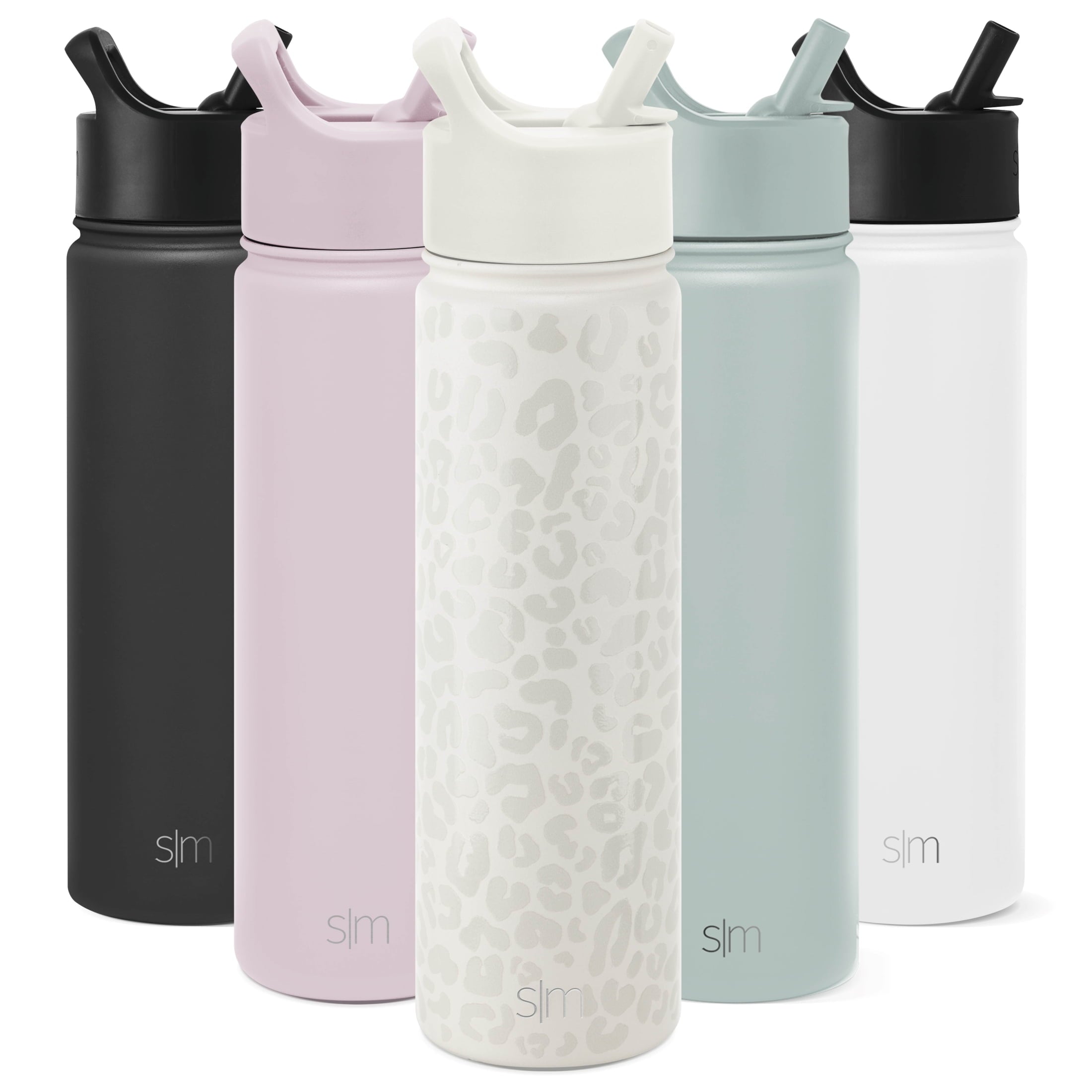 Simple Modern Summit Water Bottle Straw Lid Vacuum Insulated Stainless Steel Bottle | 22 fl oz Edition-VIUU